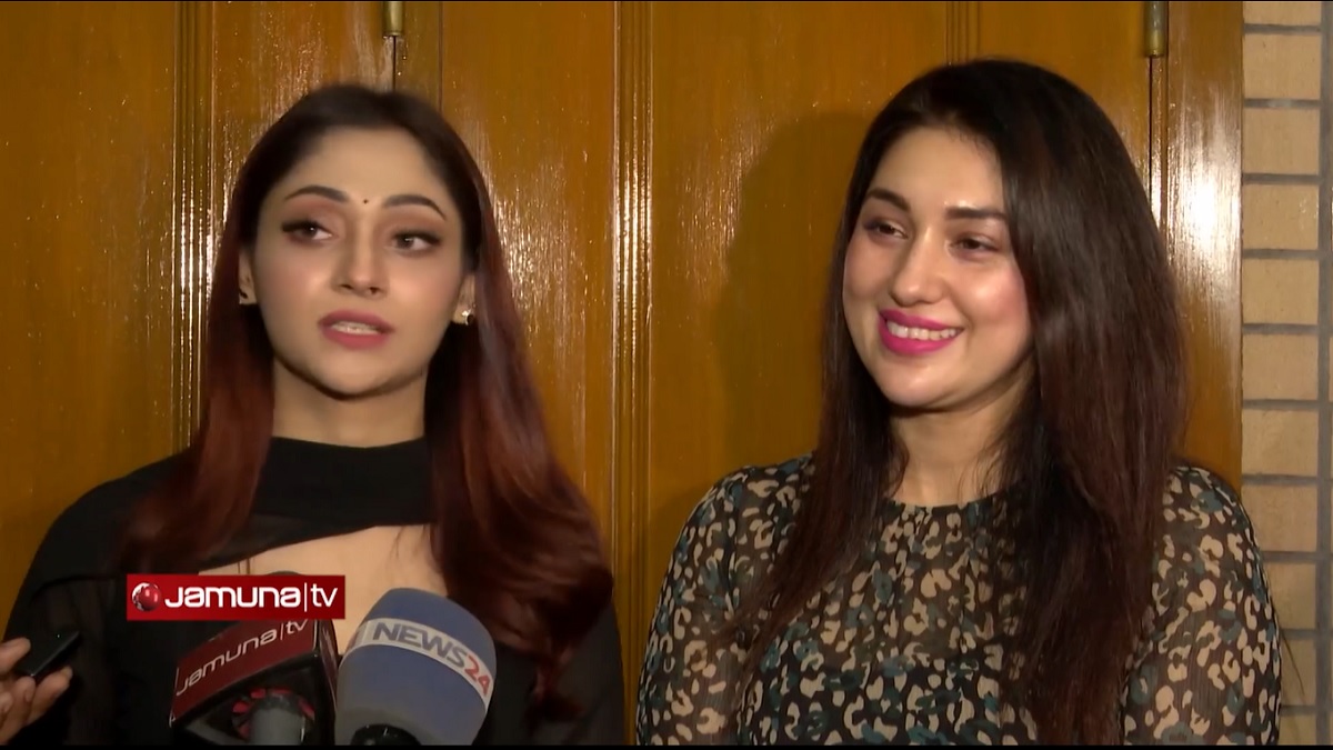 পরী মেজো, তমা সেজো, পূজা আমার ছোট বোন: অপু বিশ্বাস