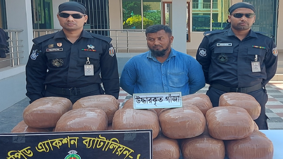 সিরাজগঞ্জে ৬৫ কেজি মাদকসহ আটক ১