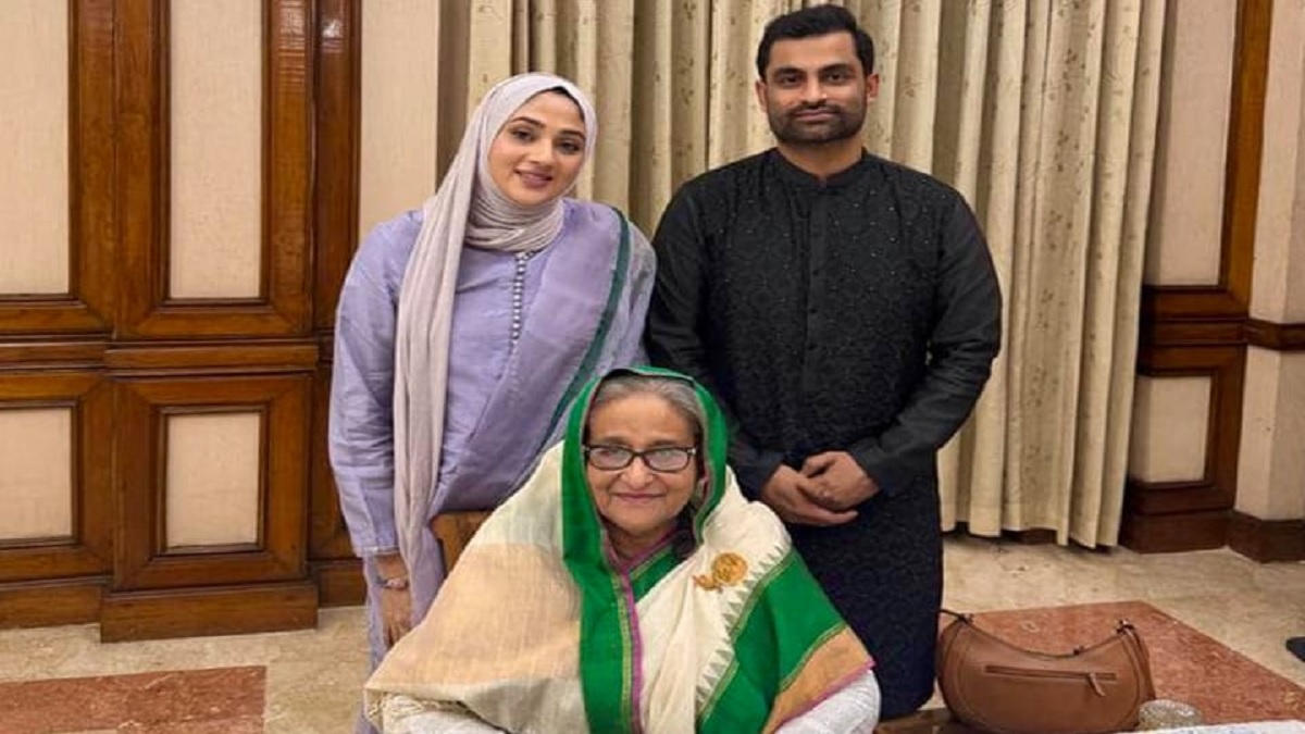 প্রধানমন্ত্রীর সঙ্গে তামিম ইকবালের ‘সৌজন্য সাক্ষাৎ’