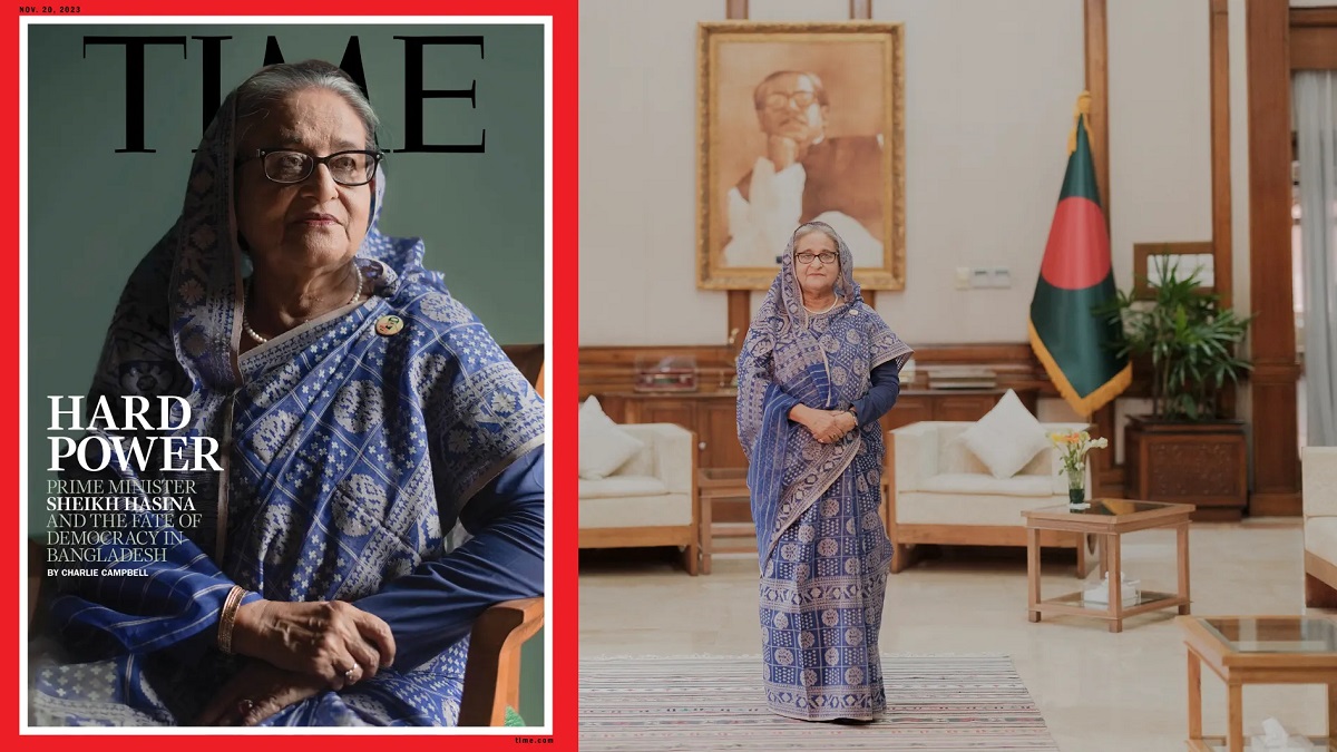টাইম ম্যাগাজিনের প্রচ্ছদে প্রধানমন্ত্রী শেখ হাসিনা