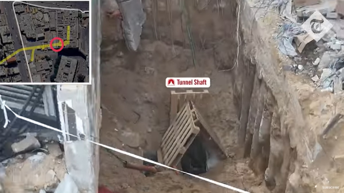 গাজায় শরণার্থী শিবিরে পাওয়া গেলো হামাসের টানেল, দাবি ইসরায়েলের