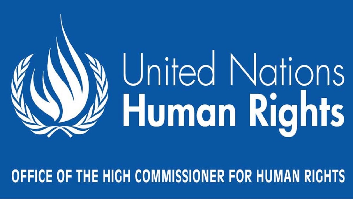 সরকারকে সর্বোচ্চ সংযম প্রদর্শনের আহ্বান জানালো ওএইচসিএইচআর জাতিসংঘের মানবাধিকারবিষয়ক হাইকমিশনার দফতরের লোগো।