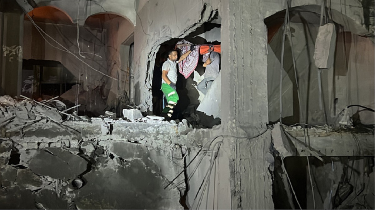 জাবালিয়া শরণার্থী শিবিরে ইসরায়েলি তাণ্ডব