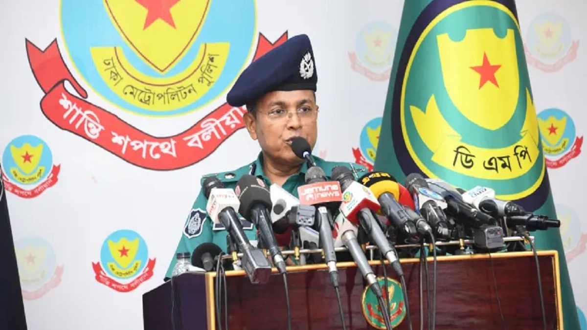 বিএনপি নিজেরাই অফিসে তালা দিয়েছে, চাইলে তারা খুলে কার্যক্রম শুরু করতে পারে: ডিএমপি কমিশনার