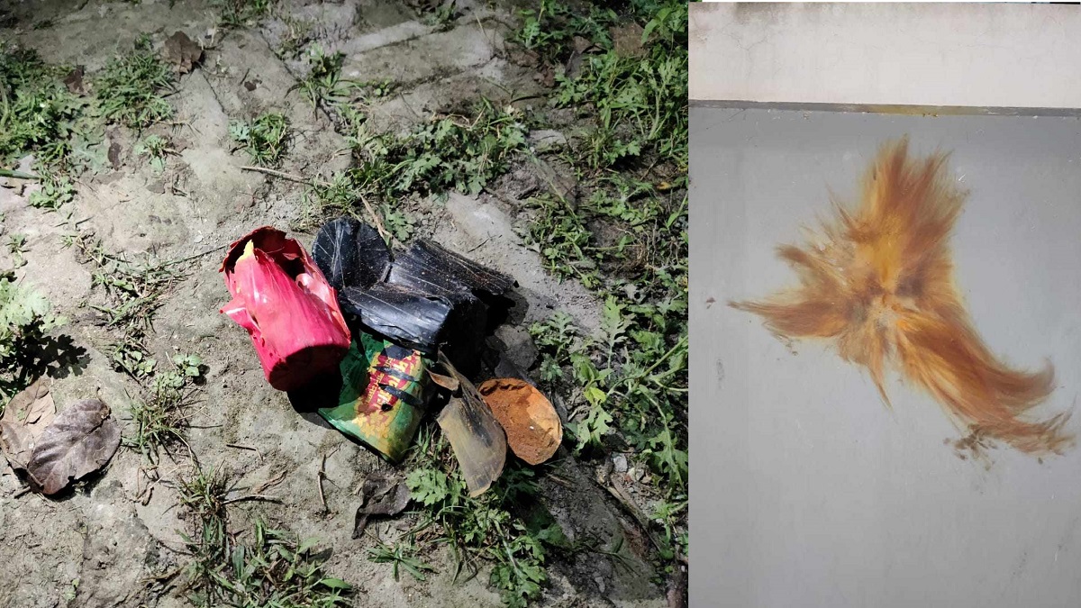 চাঁপাইনবাবগঞ্জ নির্বাচন অফিস লক্ষ্য করে ককটেল নিক্ষেপ