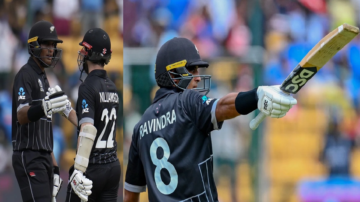 বিশ্বকাপে রবীন্দ্রর তৃতীয় সেঞ্চুরিতে উড়ছে নিউজিল্যান্ড, দুশ্চিন্তায় পাকিস্তান