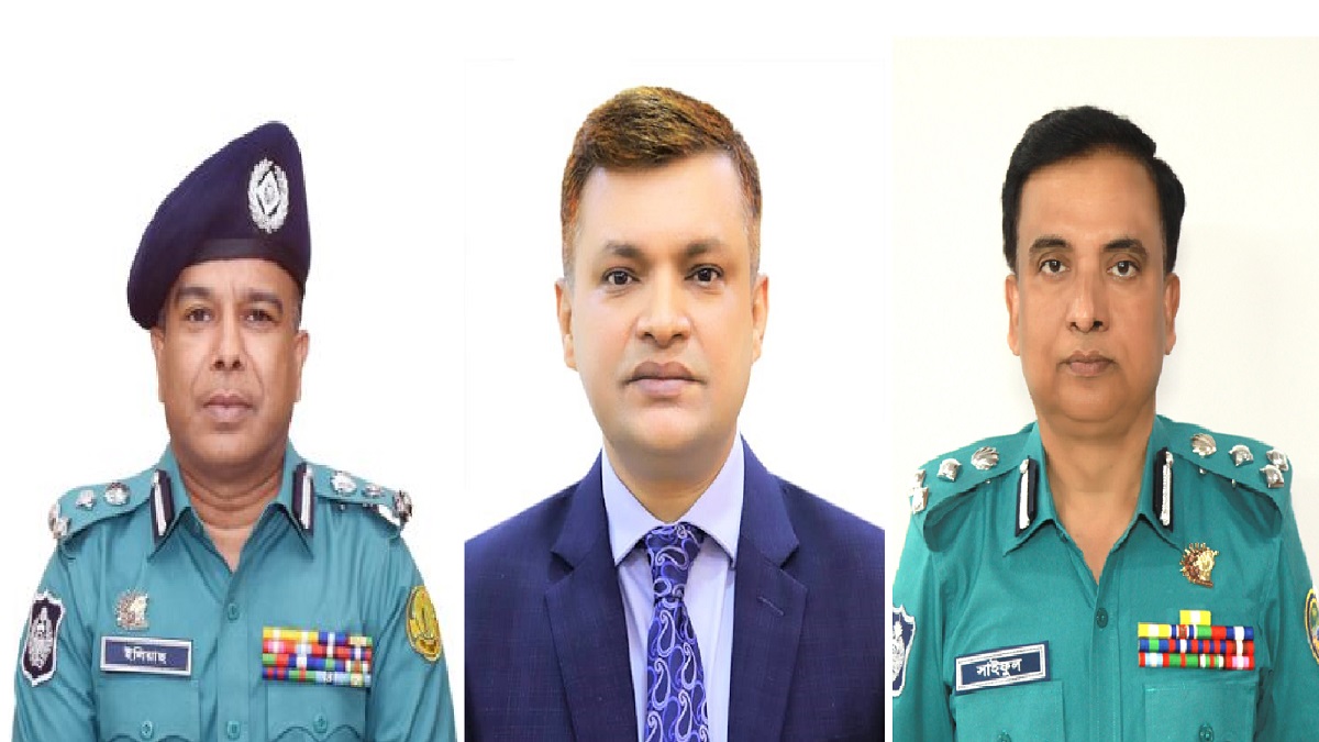 দুই পুলিশ কমিশনার, ৫ এসপি ও এক ডিসিকে প্রত্যাহার