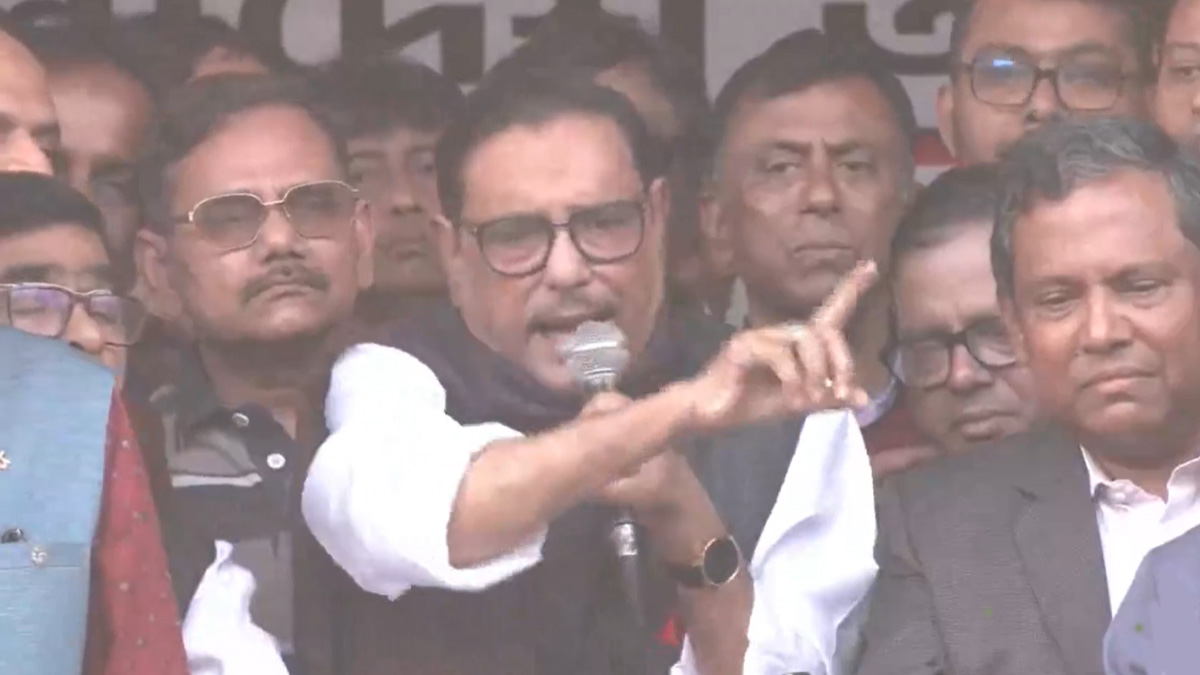 ২৮ তারিখ বিএনপি বিদায় নিয়েছে, তাদের কোনো নেতা নেই: ওবায়দুল কাদের