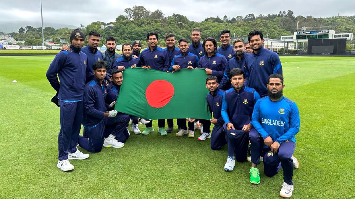 নিউজিল্যান্ডে জাতীয় দলের বিজয় দিবস উদযাপন