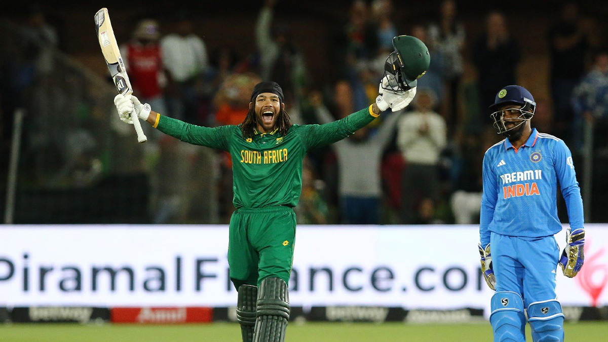 ডি জর্জির সেঞ্চুরিতে ভারতকে হারিয়ে দক্ষিণ আফ্রিকার বড় জয়