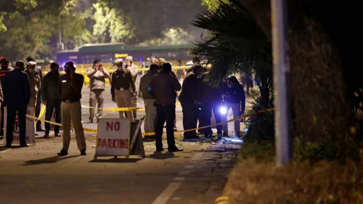 ভারতে ইসরায়েলি দূতাবাসের সামনে বিস্ফোরণ