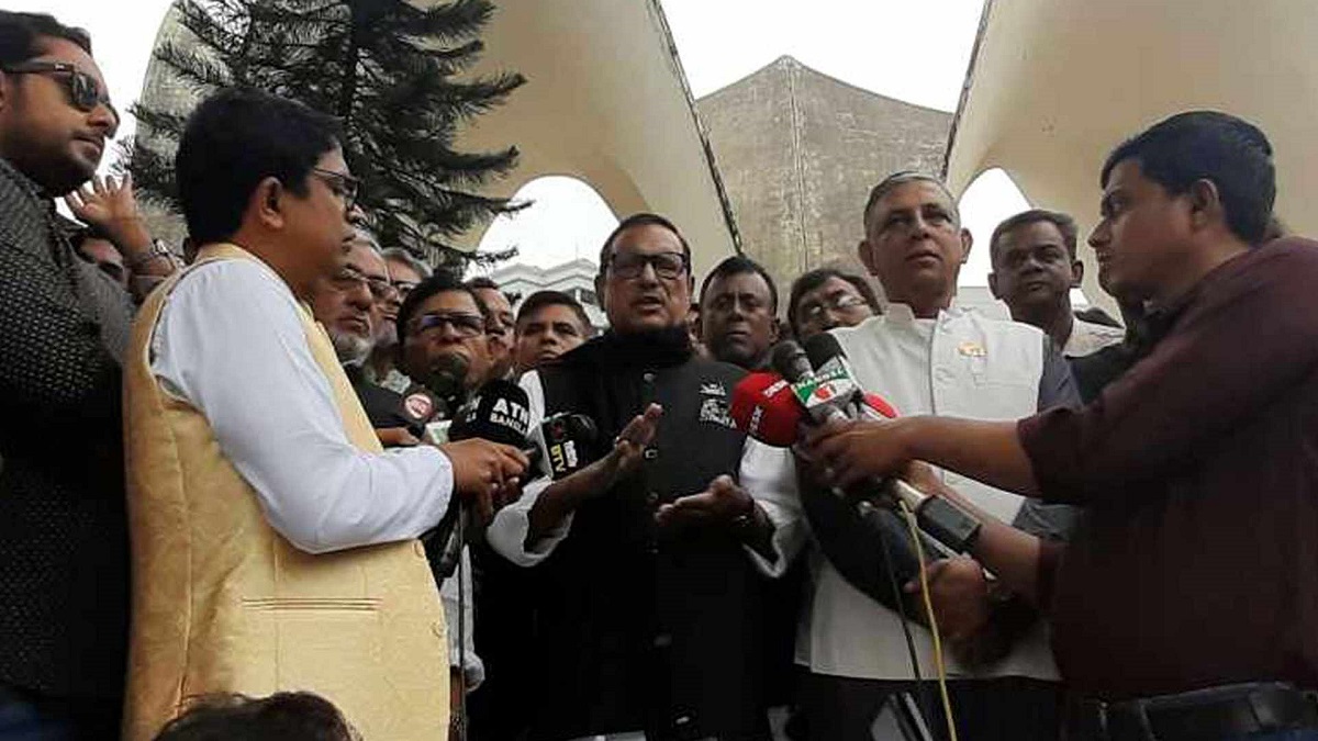 গণতন্ত্রকে সুশৃঙ্খল রাখতে শেখ হাসিনা কাজ করছে: ওবায়দুল কাদের