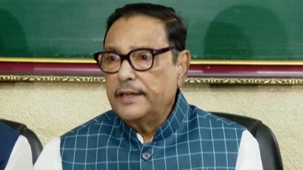 আর কোনো বাধাতেই নির্বাচনের ট্রেন থামবে না: কাদের