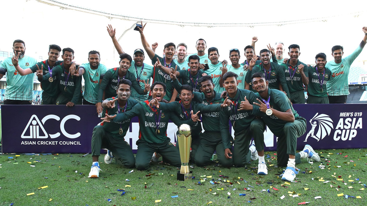 টাইগার যুবাদের সংবর্ধনা দিলো বিসিবি