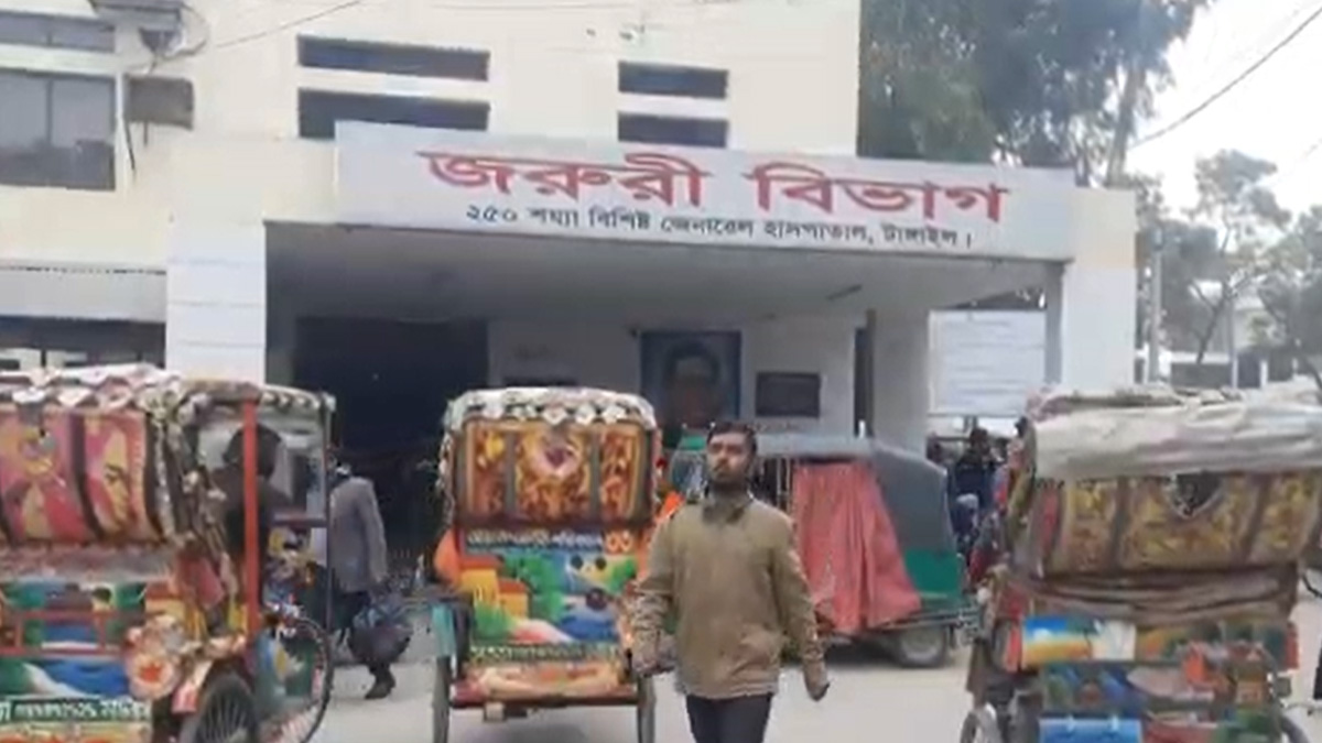 টাঙ্গাইলে দাদাকে পিটিয়ে হত্যা করলো নাতি