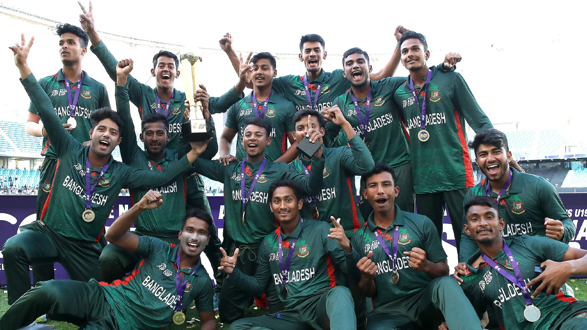 বোনাস পেলেন এশিয়া কাপজয়ী যুবারা