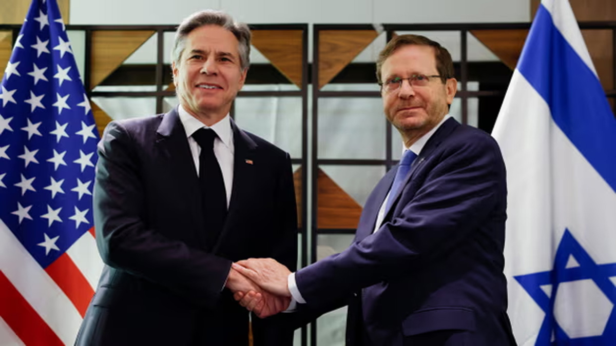 যুদ্ধ বন্ধে মধ্যপ্রাচ্যে অ্যান্টনি ব্লিনকেন