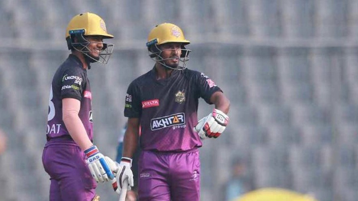 তামিম-নাজিবউল্লাহর ব্যাটে ঢাকাকে হারিয়ে শীর্ষে চট্টগ্রাম