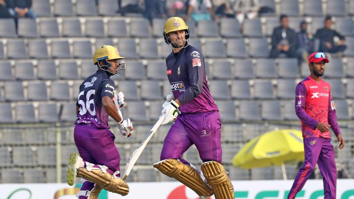 সিলেটকে হারের বৃত্তে আটকে রেখে পয়েন্ট তালিকার শীর্ষে চট্টগ্রাম