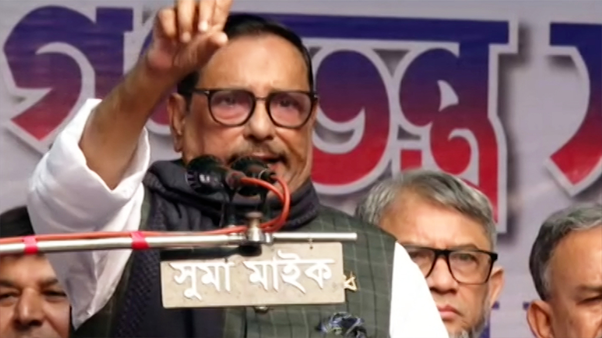 এখন কী খেলা হবে জানালেন ওবায়দুল কাদের