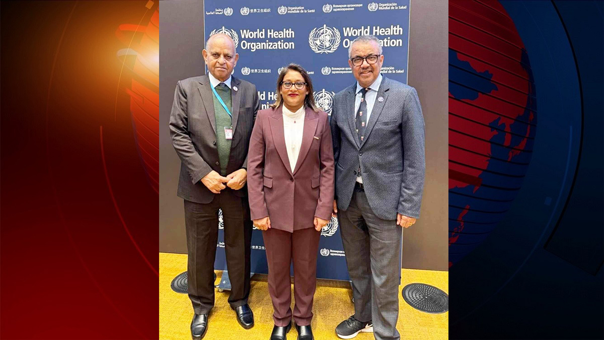 সায়মা ওয়াজেদ পুতুলকে স্বাস্থ্যমন্ত্রীর শুভেচ্ছা