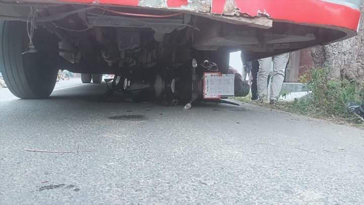 রাজশাহীতে বাসচাপায় ২ মোটরসাইকেল আরোহী নিহত