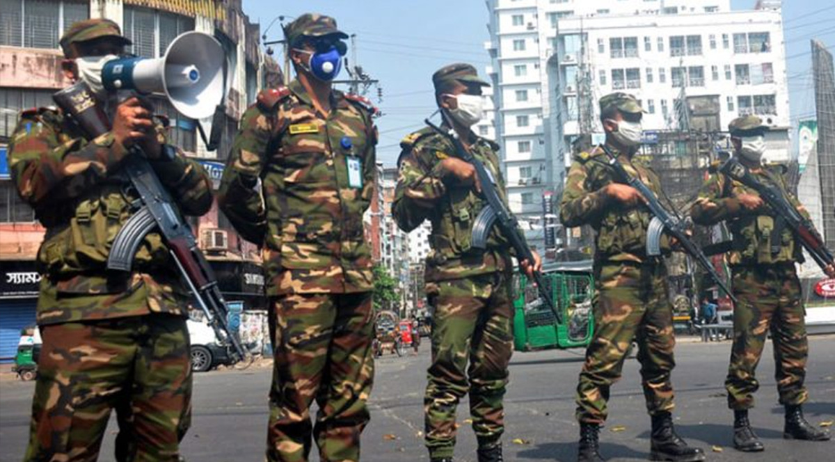 দ্বাদশ জাতীয় নির্বাচন: সারাদেশে আজ থেকে মাঠে নামছে সশস্ত্র বাহিনী