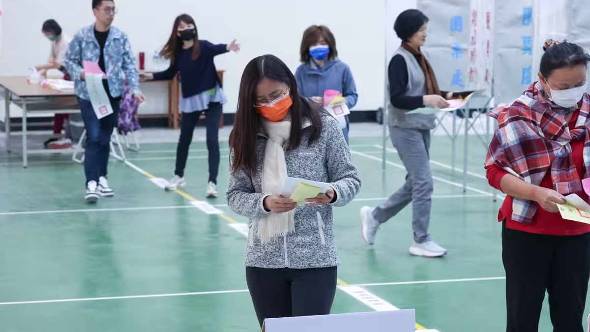 তাইওয়ানের প্রেসিডেন্ট ও পার্লামেন্ট নির্বাচনের ভোটগ্রহণ শুরু