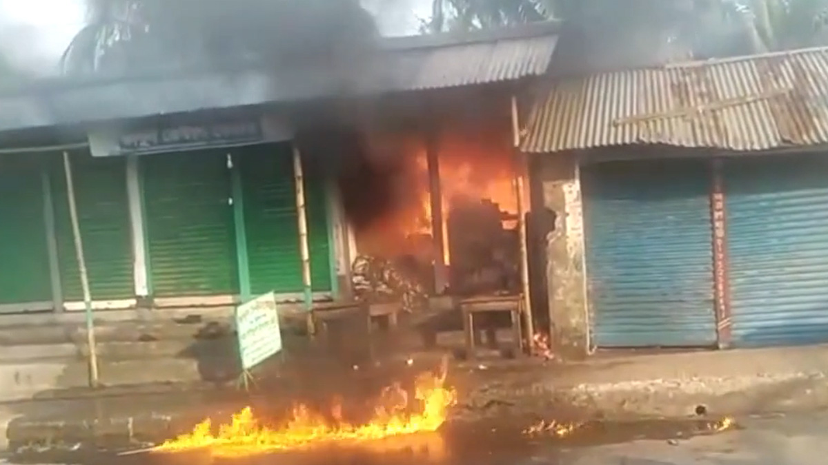 বাগেরহাটে অগ্নিকাণ্ডে কিশোরের মৃত্যু