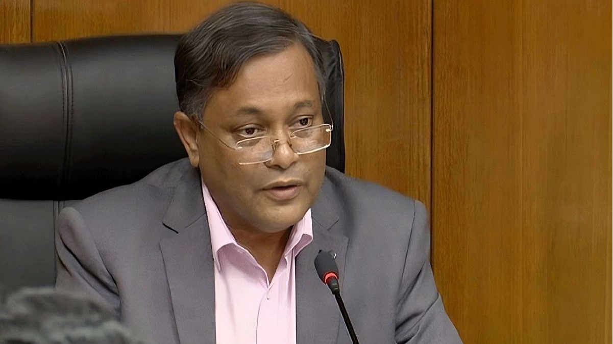 বেনজীরের দেশ ত্যাগে নিষেধাজ্ঞা ছিল না, তাই যেকোনো জায়গায় যেতেই পারেন: পররাষ্ট্রমন্ত্রী