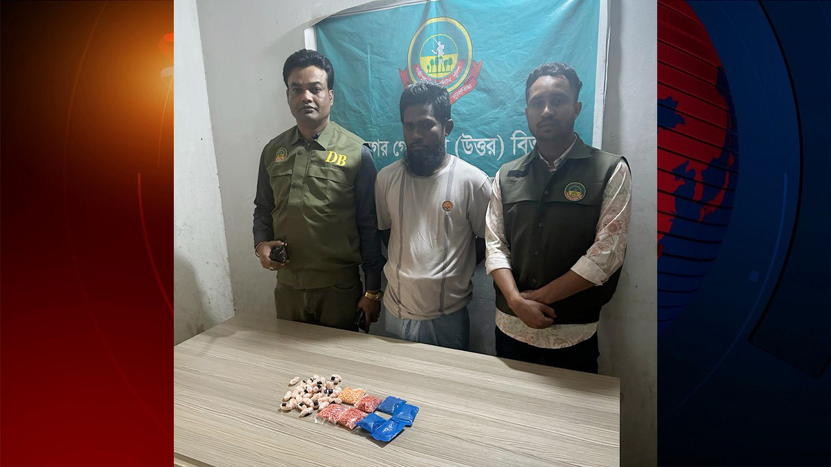 গাজীপুরে ৫ হাজার ইয়াবাসহ রোহিঙ্গা গ্রেফতার