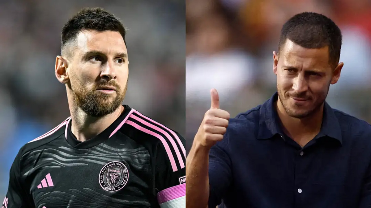 মেসির মতো খেলার ধরণ হলেও, হ্যাজার্ডের কাছে জিদানই সেরা