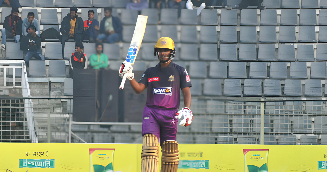 জুনিয়র তামিমের সেঞ্চুরি, এখনও হিসাব বাকি চট্টগ্রামের