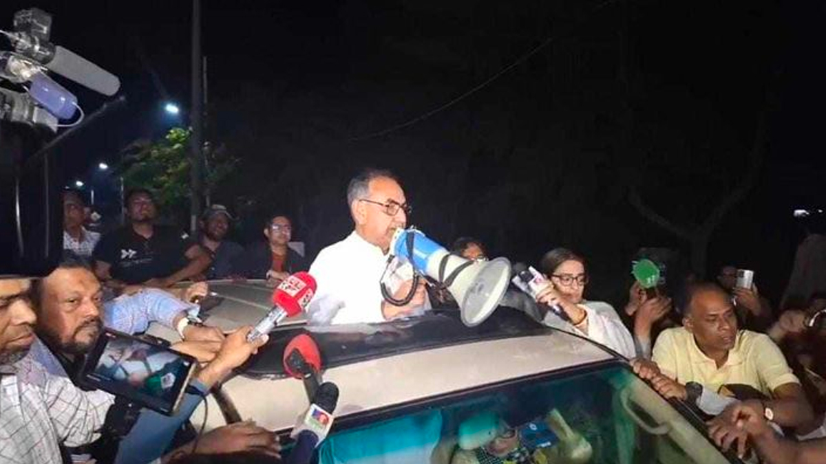 কারাগার থেকে মুক্তি পেলেন মির্জা আব্বাস