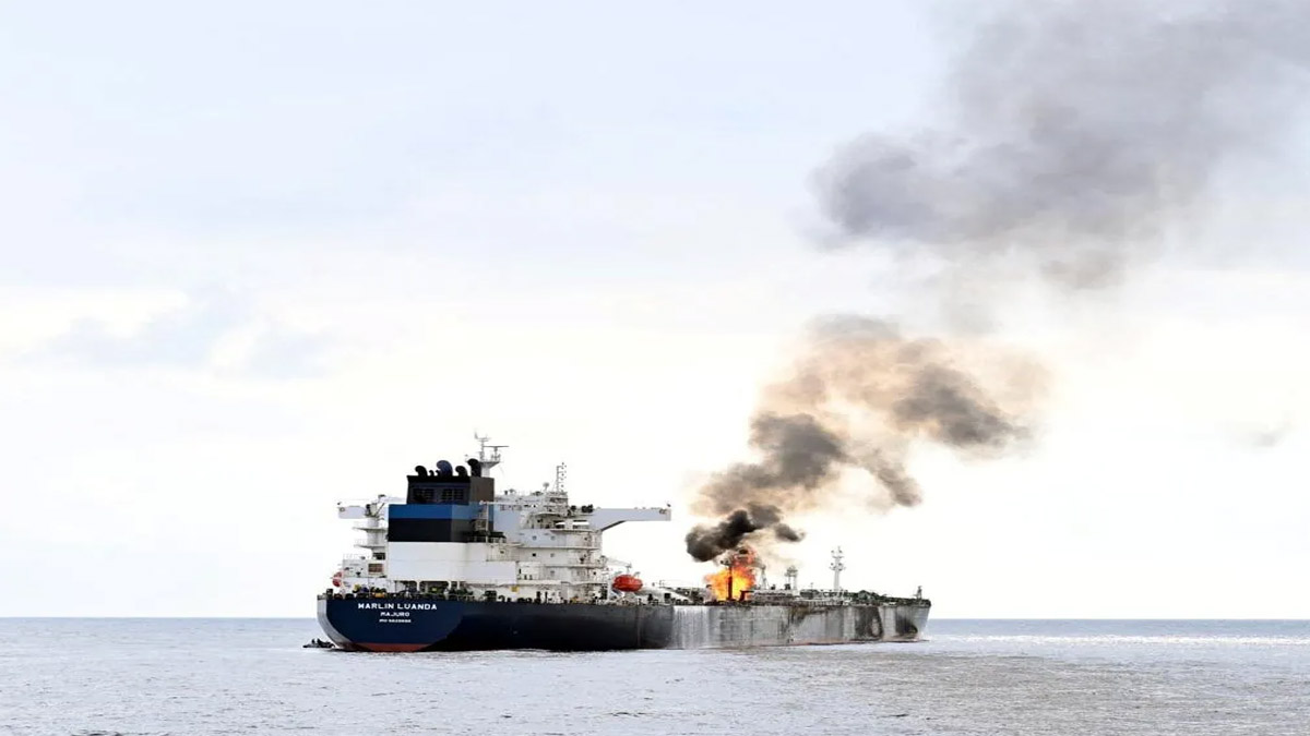 ব্রিটিশ জাহাজ ‘আইসল্যান্ডারে’ হামলা হুতিদের