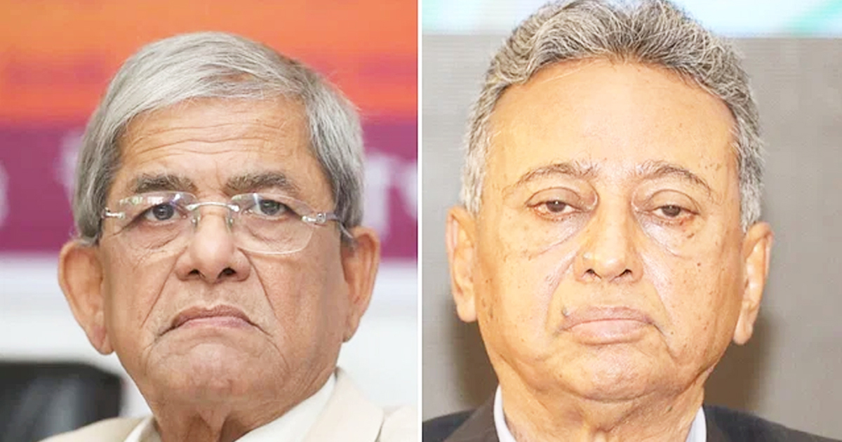 সাড়ে তিন মাস পর মির্জা ফখরুল ও আমীর খসরু কারামুক্ত