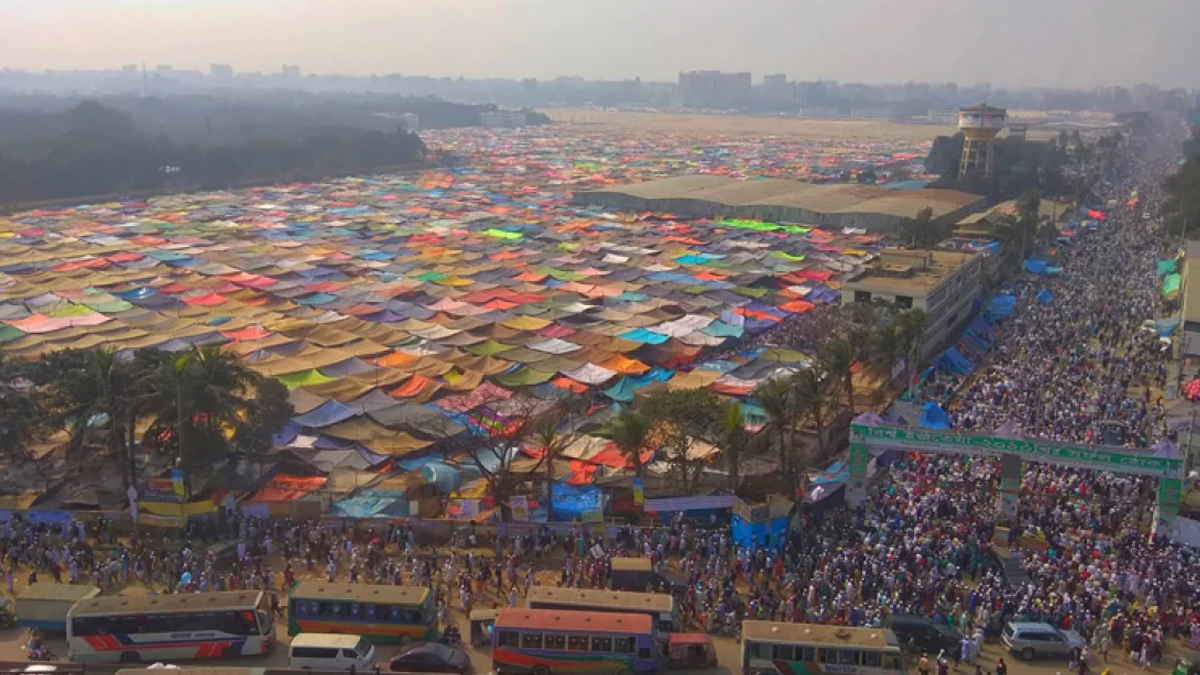 আমবয়ানে শুরু ইজতেমার ২য় পর্ব