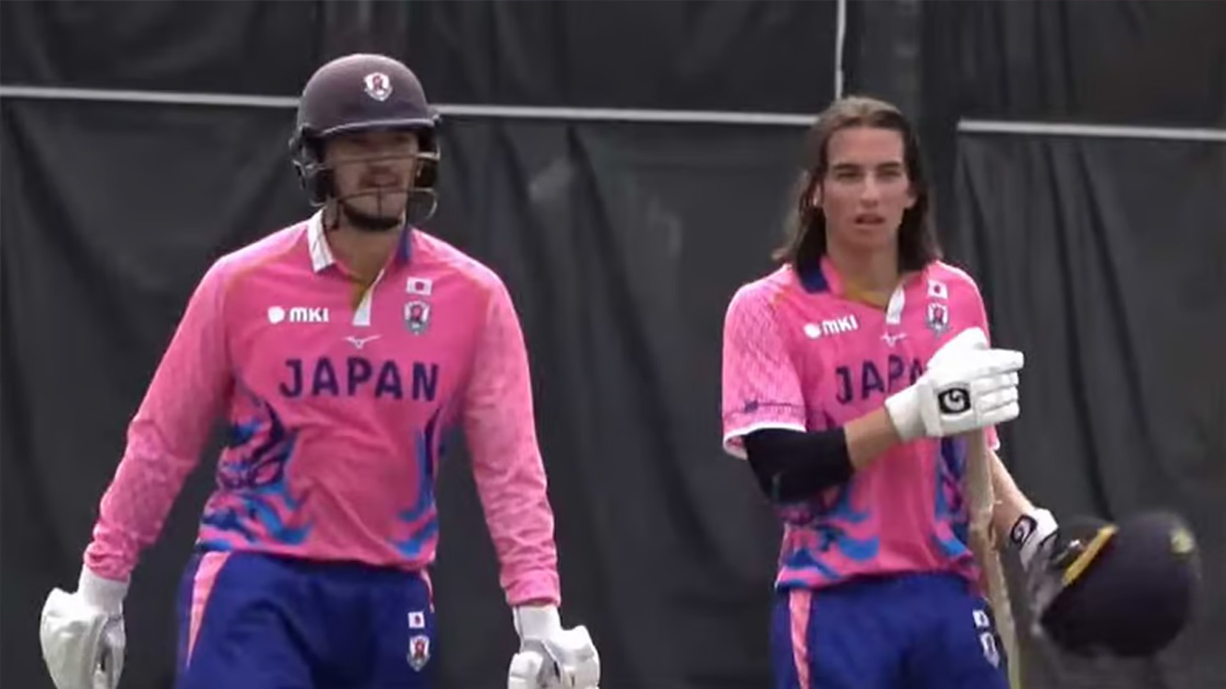 ২৫৮ রানের ওপেনিং জুটিতে জাপানের বিশ্ব রেকর্ড