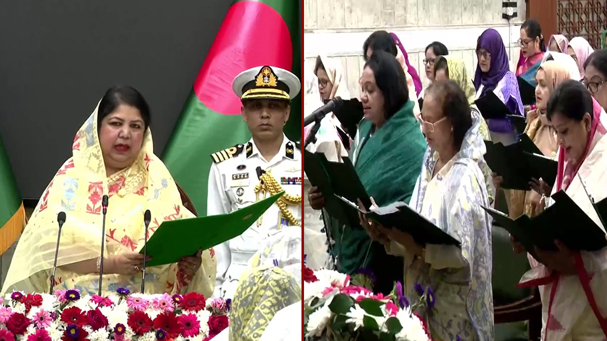 শপথ নিলেন সংরক্ষিত আসনের নারী এমপিরা