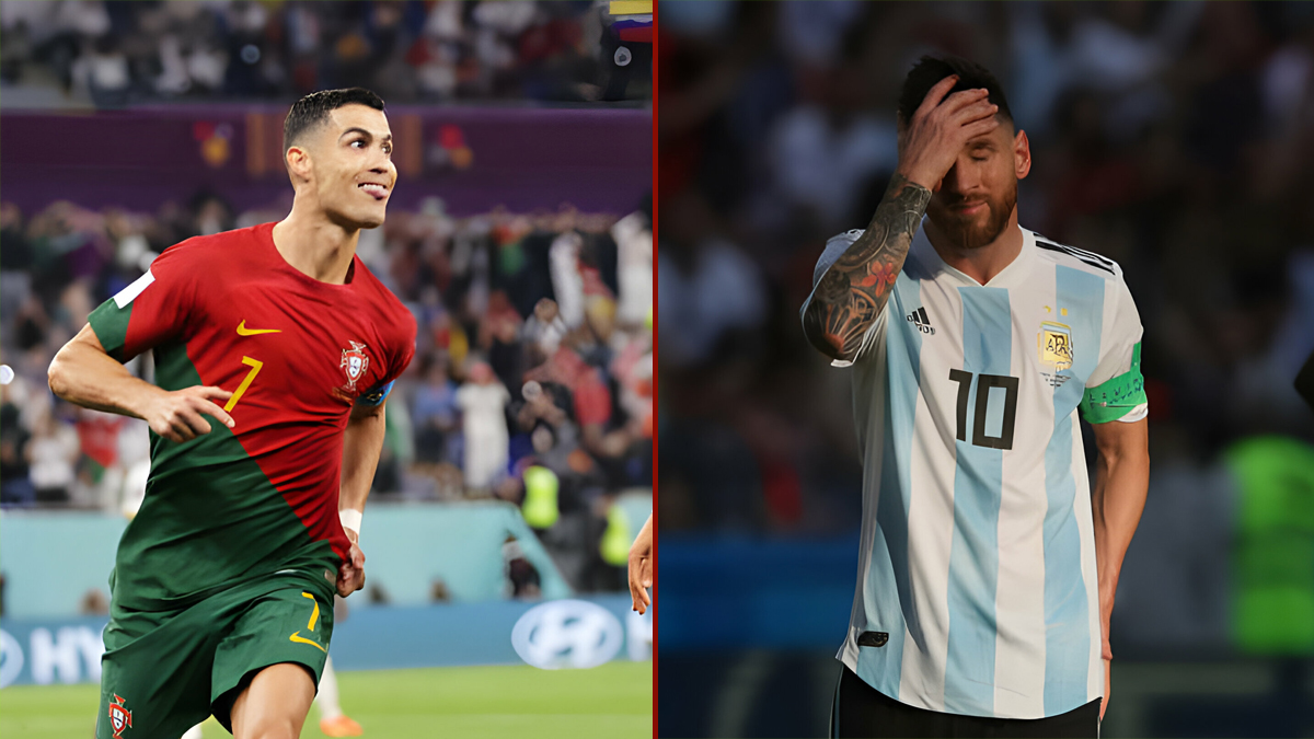 পেনাল্টি ছাড়া গোলের হিসাবে মেসিকে ছাড়িয়ে রোনালদোর বাজিমাত
