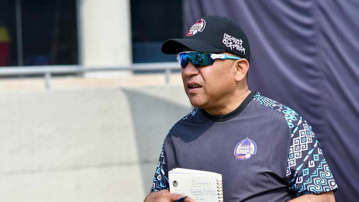 উইকেট নয় ব্যাটারদের সামর্থ্য নিয়ে প্রশ্ন তুলেছেন সুজন