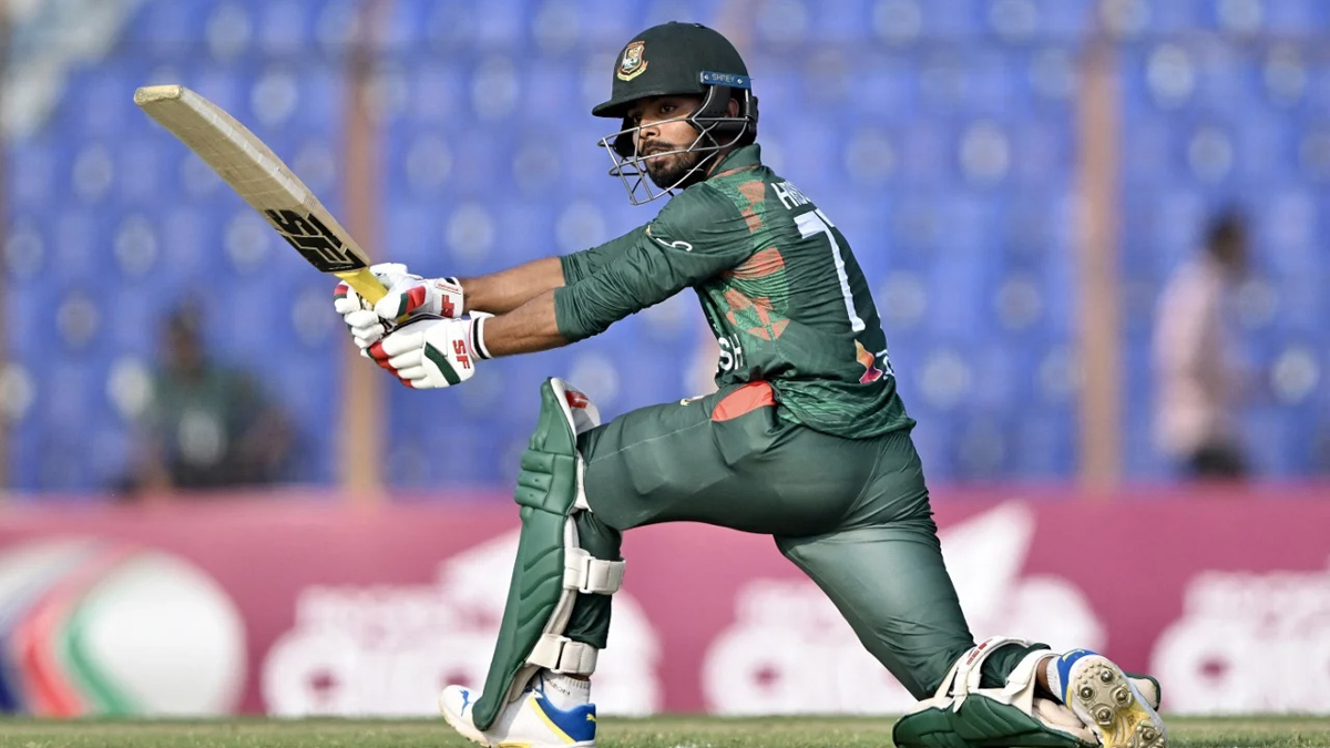 হৃদয়ের ব্যাটে লড়াকু সংগ্রহ টাইগারদের