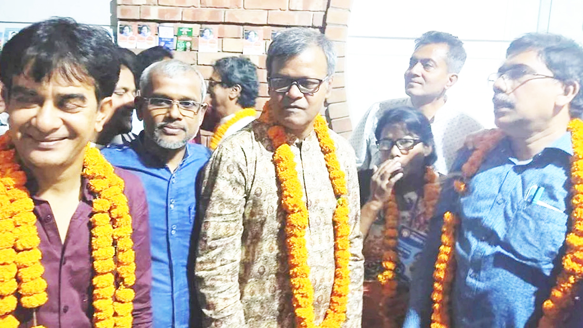 ডিইউজের সভাপতি পদে সমান ভোট পেয়ে জয়ী তপু-সোহেল, সা. সম্পাদক আকতার