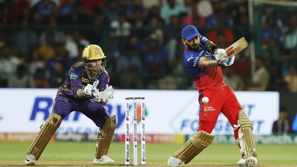 কোহলির ব্যাটে কলকাতার বিপক্ষে বড় সংগ্রহ বেঙ্গালুরুর