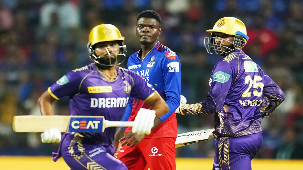 দলগত ব্যাটিংয়ে বেঙ্গালুরুকে হারাল কলকাতা