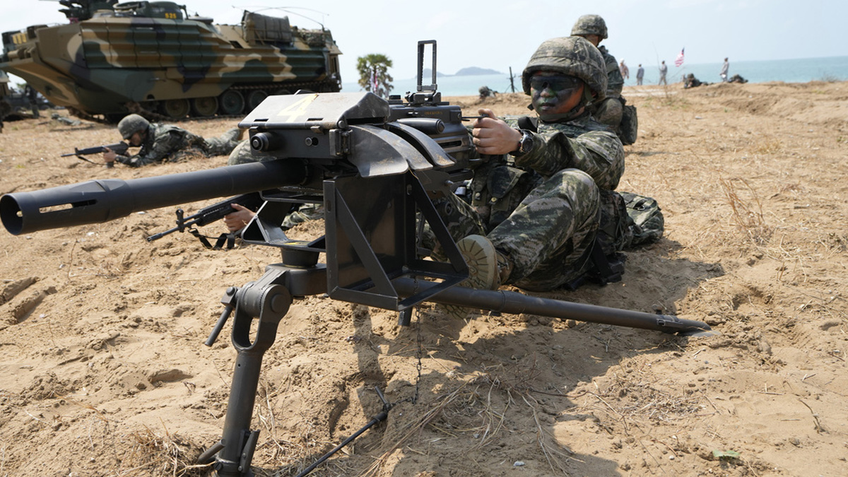 থাইল্যান্ড,দক্ষিণ কোরিয়া ও যুক্তরাষ্ট্রের ব্যাপক সামরিক মহড়া