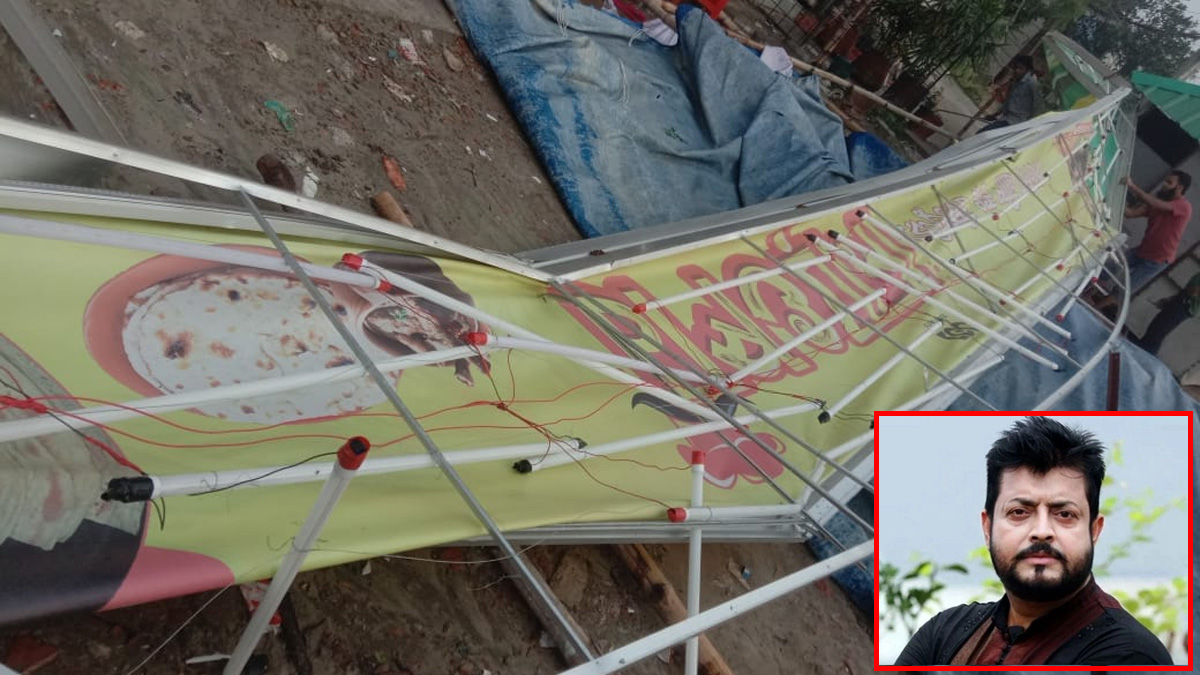 ঝড়ে উড়ে গেলো ওমর সানীর ‘চাপওয়ালা’