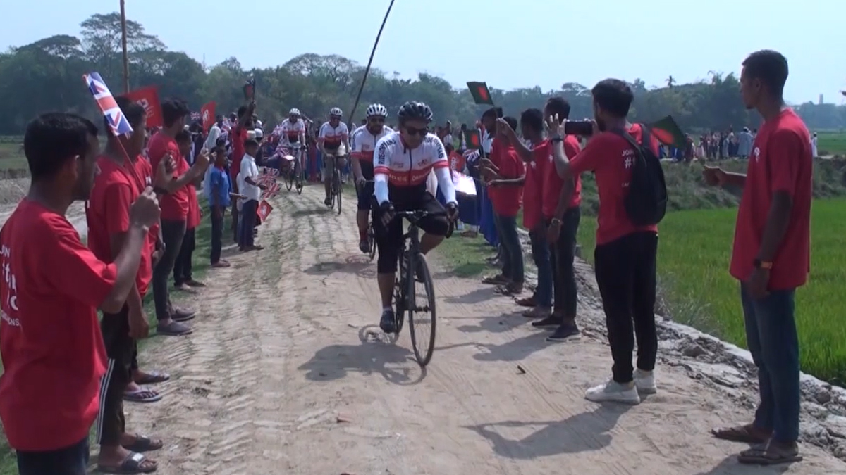 এতিমদের গ্রাম তৈরিতে প্রবাসীদের ৫০০ কিলোমিটার চ্যারিটি সাইক্লিং