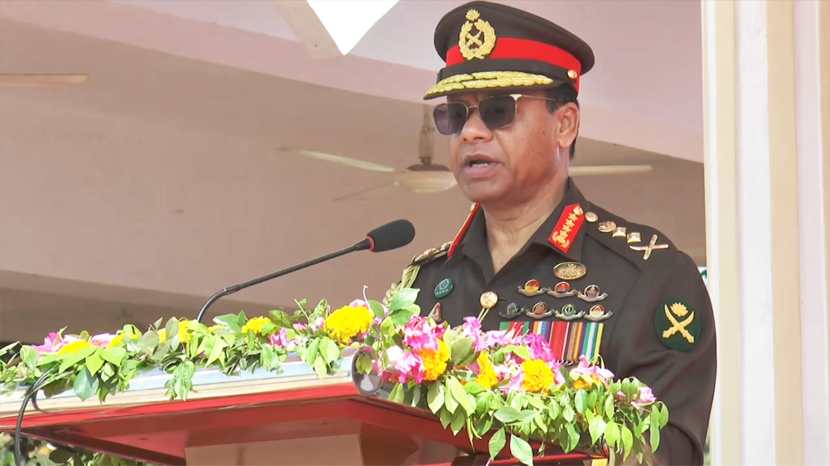 পরিস্থিতি খারাপ হলে যথাযথ ব্যবস্থা: টেকনাফ সীমান্ত ইস্যুতে সেনাপ্রধান