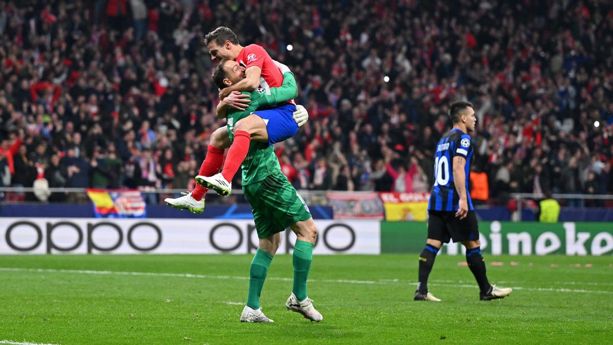 টাইব্রেকারে ইন্টারকে হারিয়ে শেষ আটে অ্যাটলেটিকো